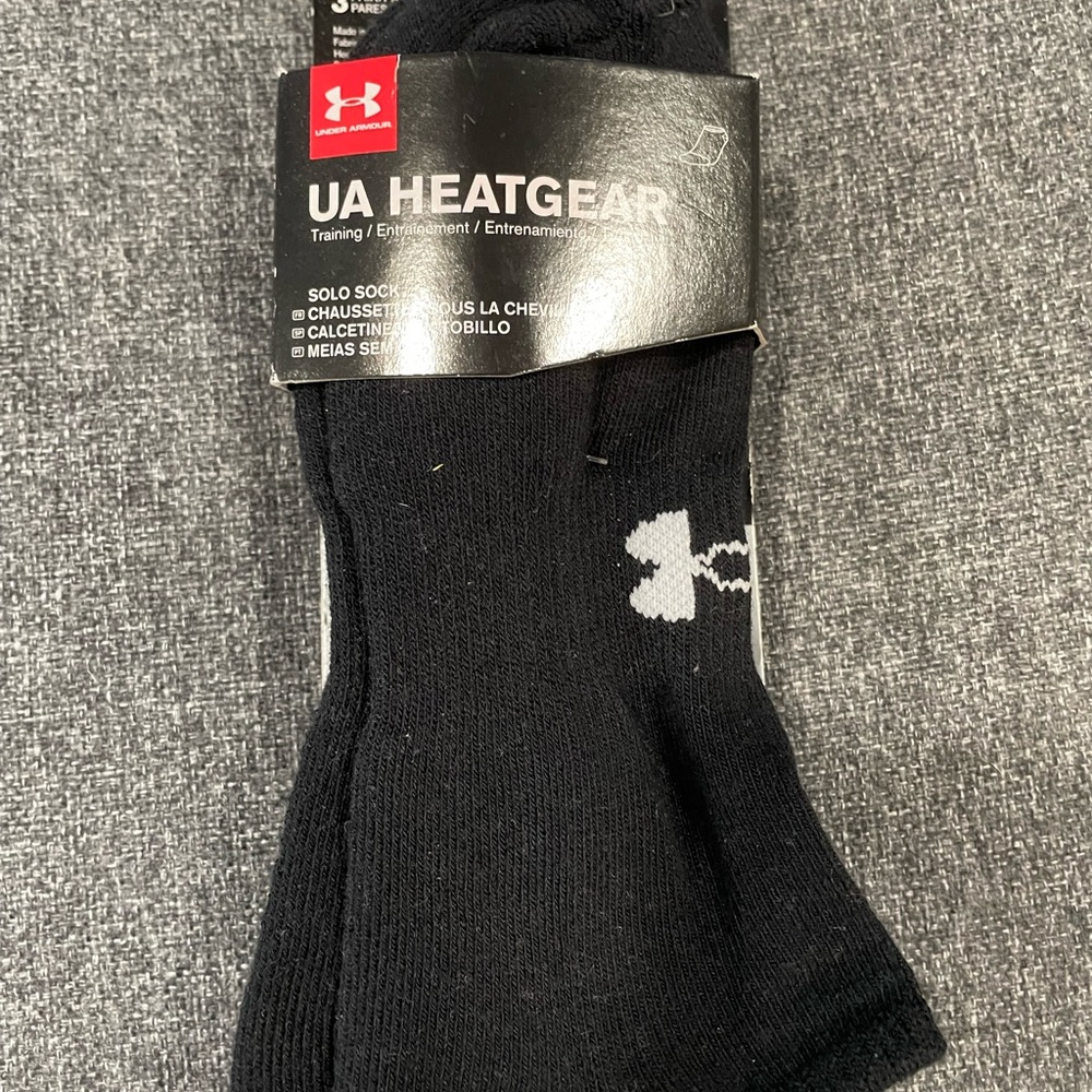 Under Armour Heatgear Solo Socks pack of 3